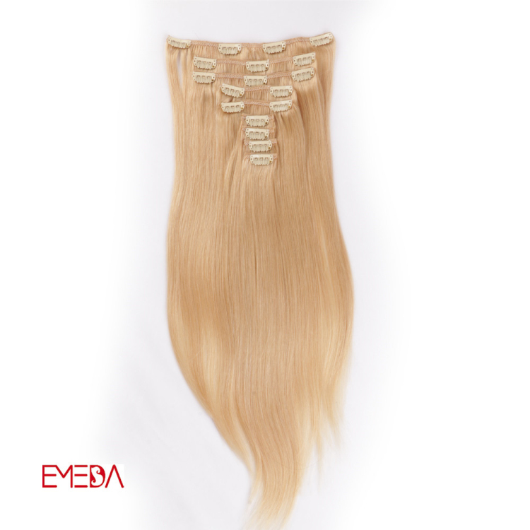 cheep Hair extensions clip in made in china clip in hair extensions factory human virgin wholesale hair MJ002 